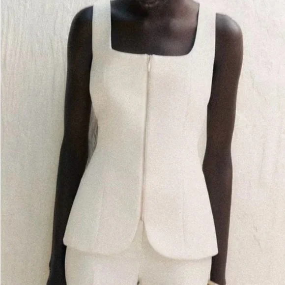 Zara zip up corset top size small - Picture 1 of 4